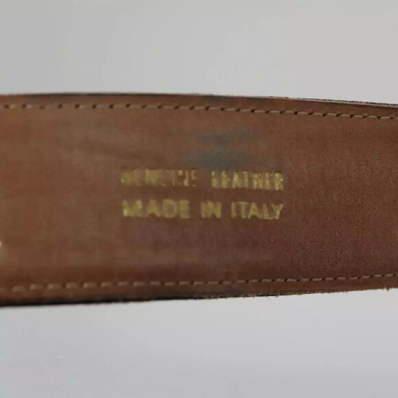 FENDI Zucca Canvas Belt 32.3\